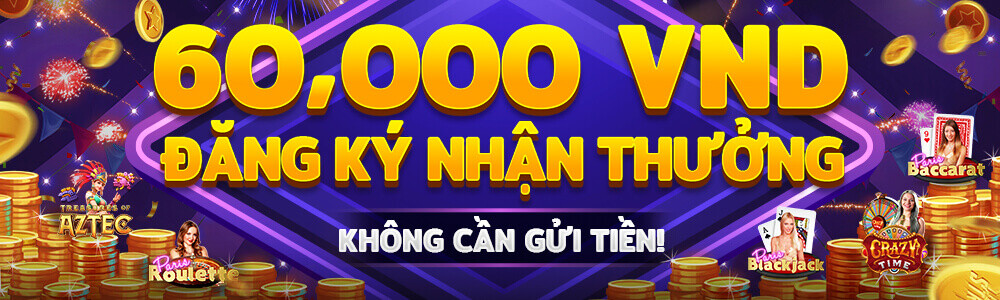 HappyLuke tặng 60k tiền cược miễn phí ngay khi đăng ký tài khoản