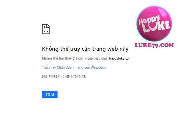 Link vào nhà cái bị chặn là lý do tại sao không vào được HappyLuke