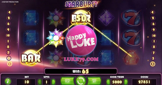 Starburst – Tỷ lệ thắng 98%