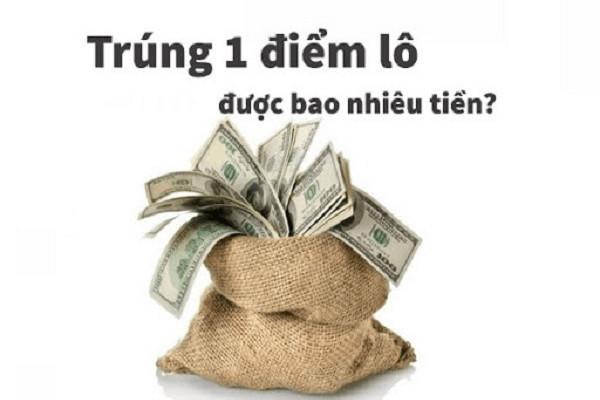 1 điểm lô bao nhiêu tiền?