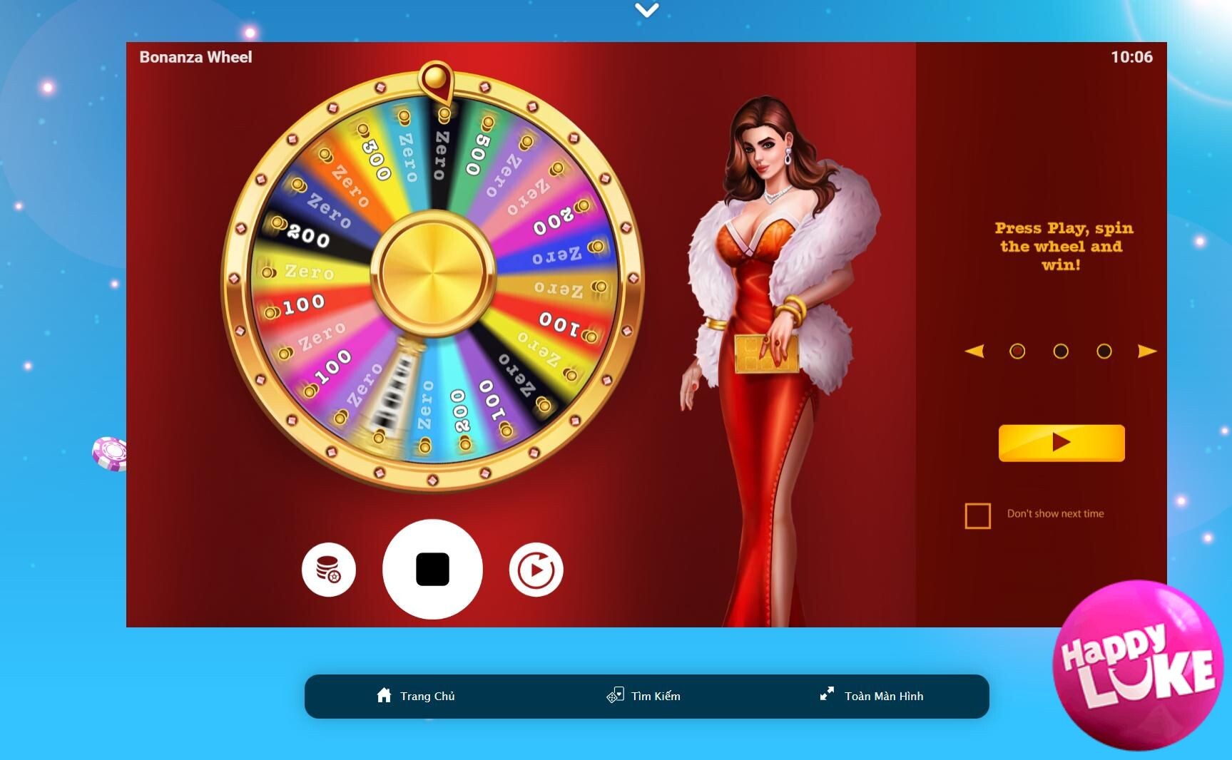 Giới thiệu chung luật chơi Bonanza Wheel 